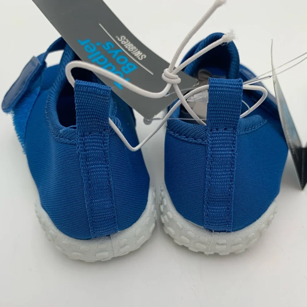 Kids Blue Slip-On Water Shoes